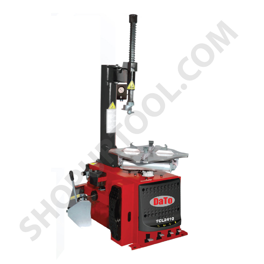 DaTo TCL2410 Tyre Changer Machine – Swing Arm Type, 10-24" Rim Clamping, Jet Blast Inflation