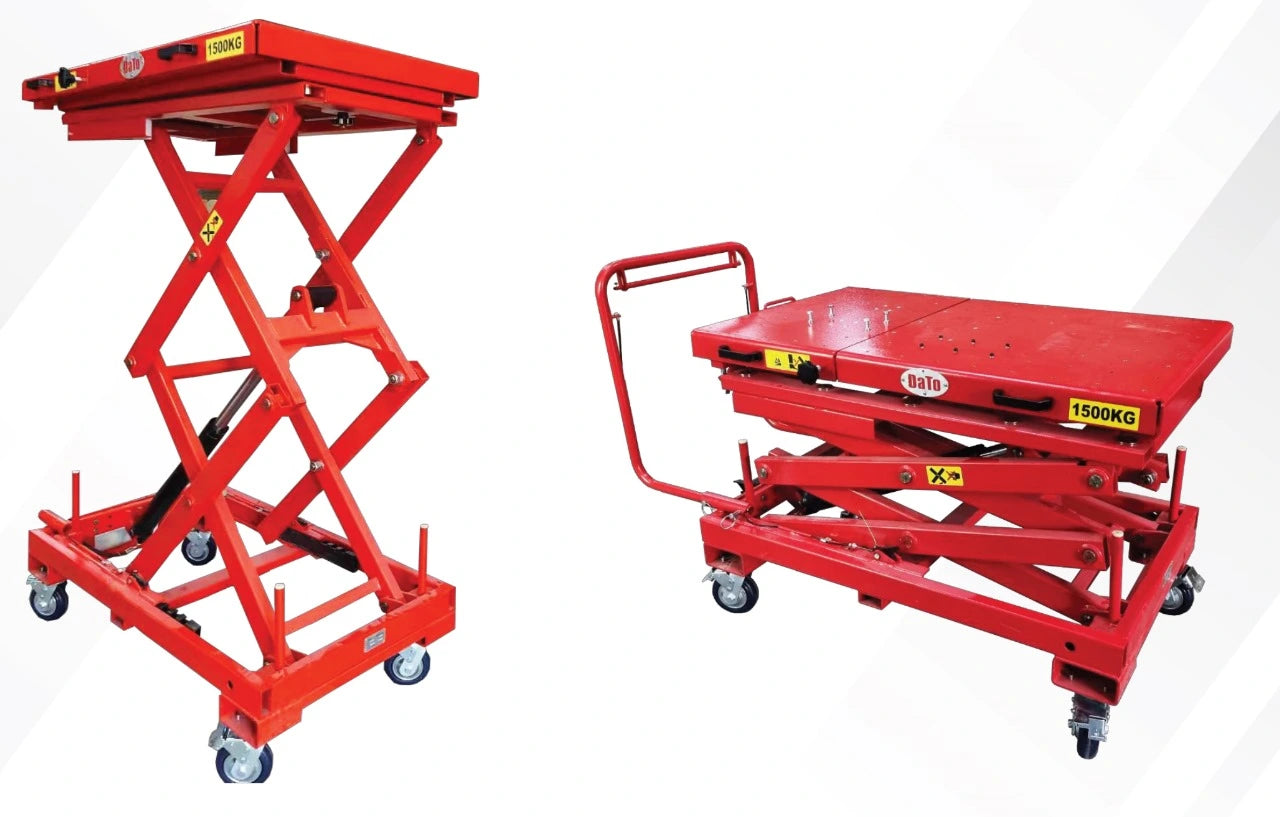 DaTo LJS Pneumatic Battery Lift – Safe & Effortless EV Battery Handling