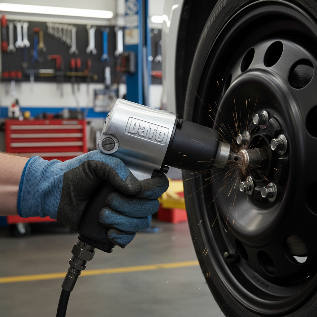 DaTo PTIW1002 light weighted 3/4" Air Impact Wrench