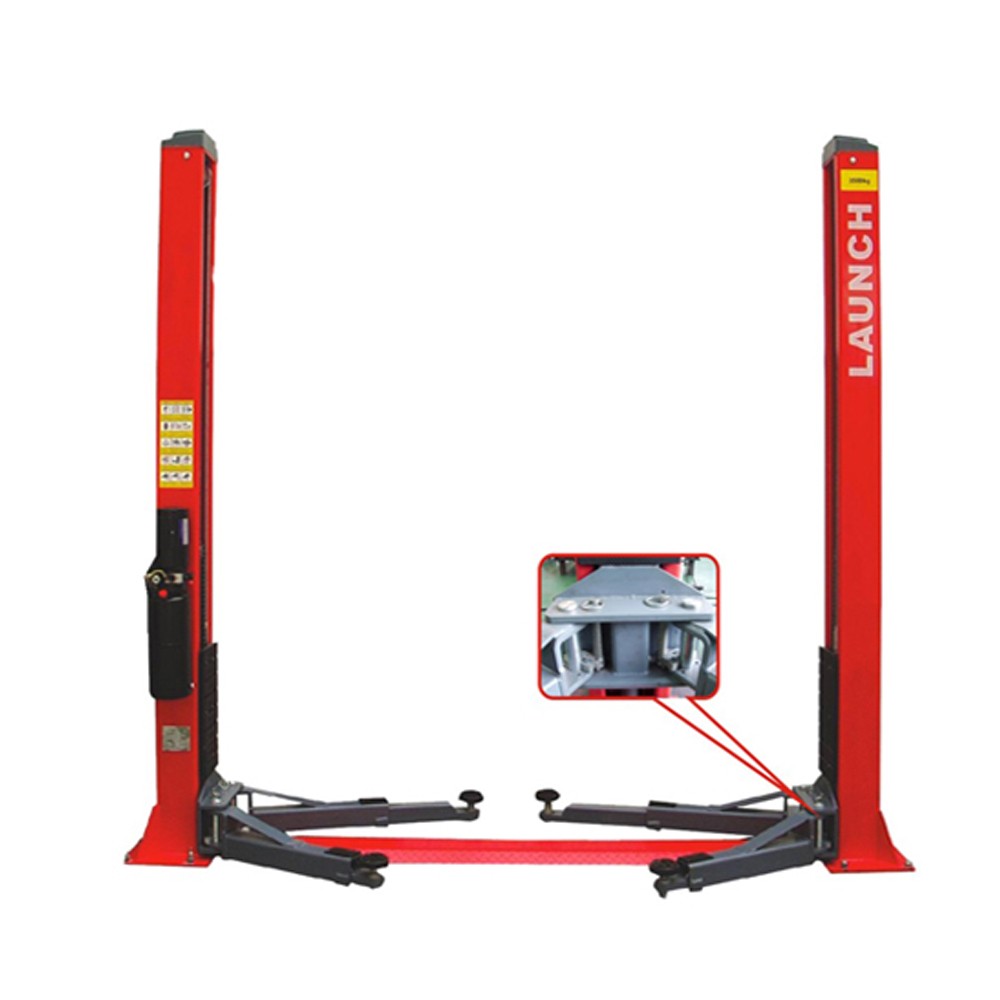 Launch TLT235 SB Base Plate Two Post Lift – 3.5 Ton
