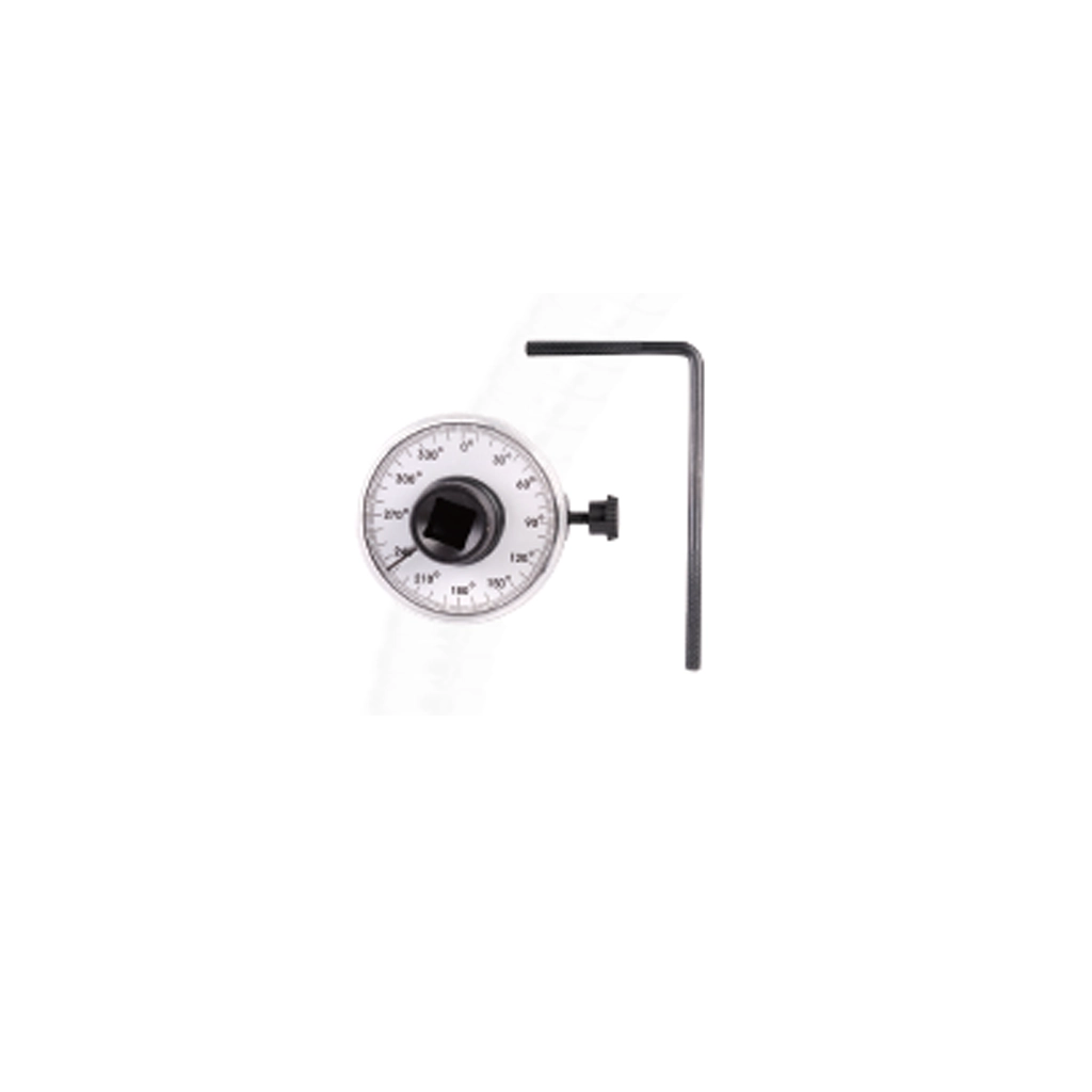 LIGE 1/2" Drive Torque Angular Gauge with L-Shaped Rod