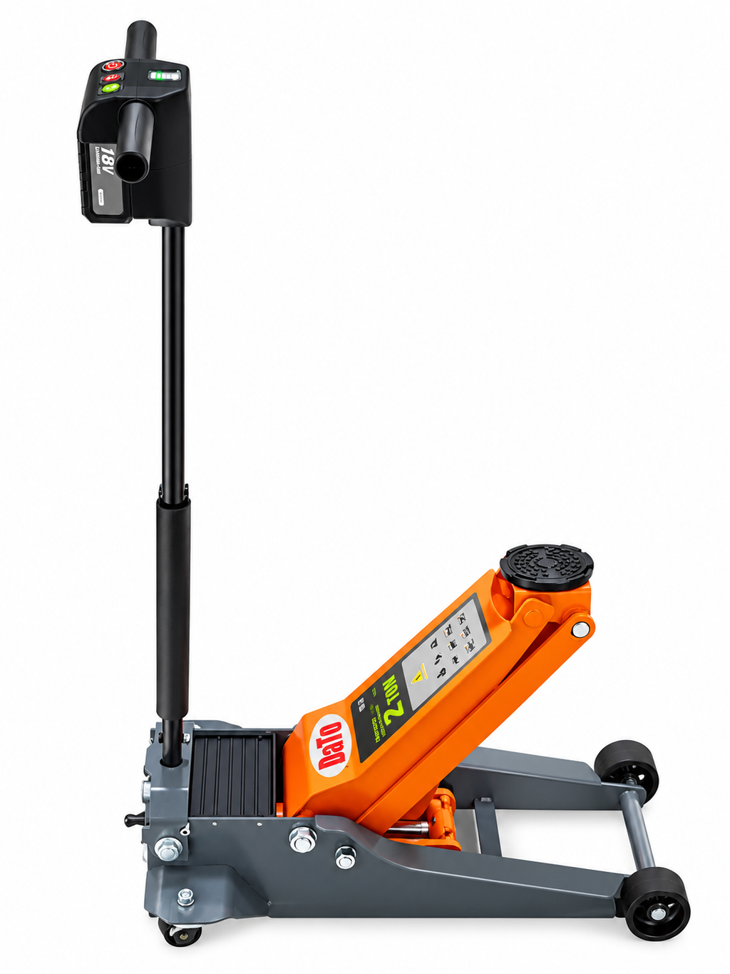 DaTo LJTHS5182E Electric Trolley Jack – 2 Ton, 18V Cordless Hydraulic Car Jack