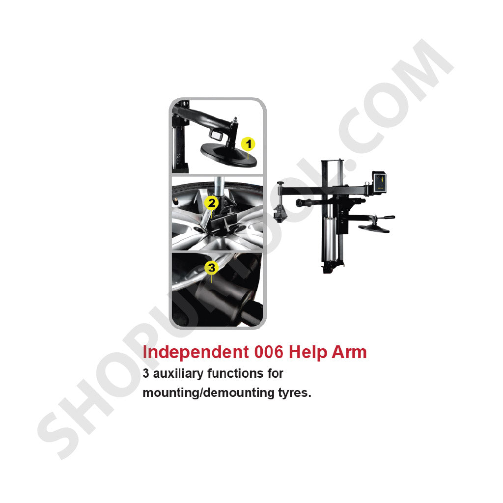 DaTo TCL2613RG - Fully Automatic Tire Changer with Pneumatic Tilting Column