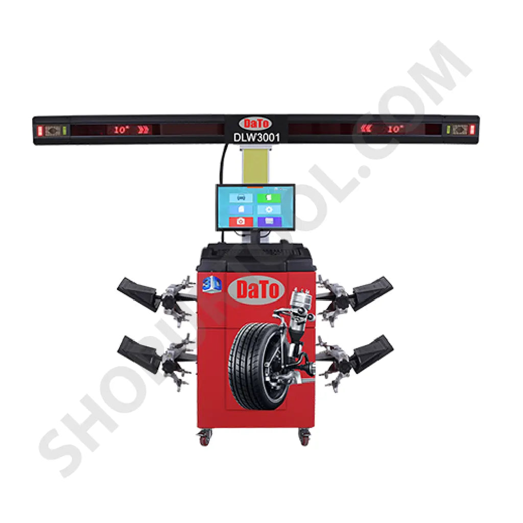 DaTo DLW3001- 3D Wheel Alignment Machine | Roof & Floor Mountable | Irish Technology