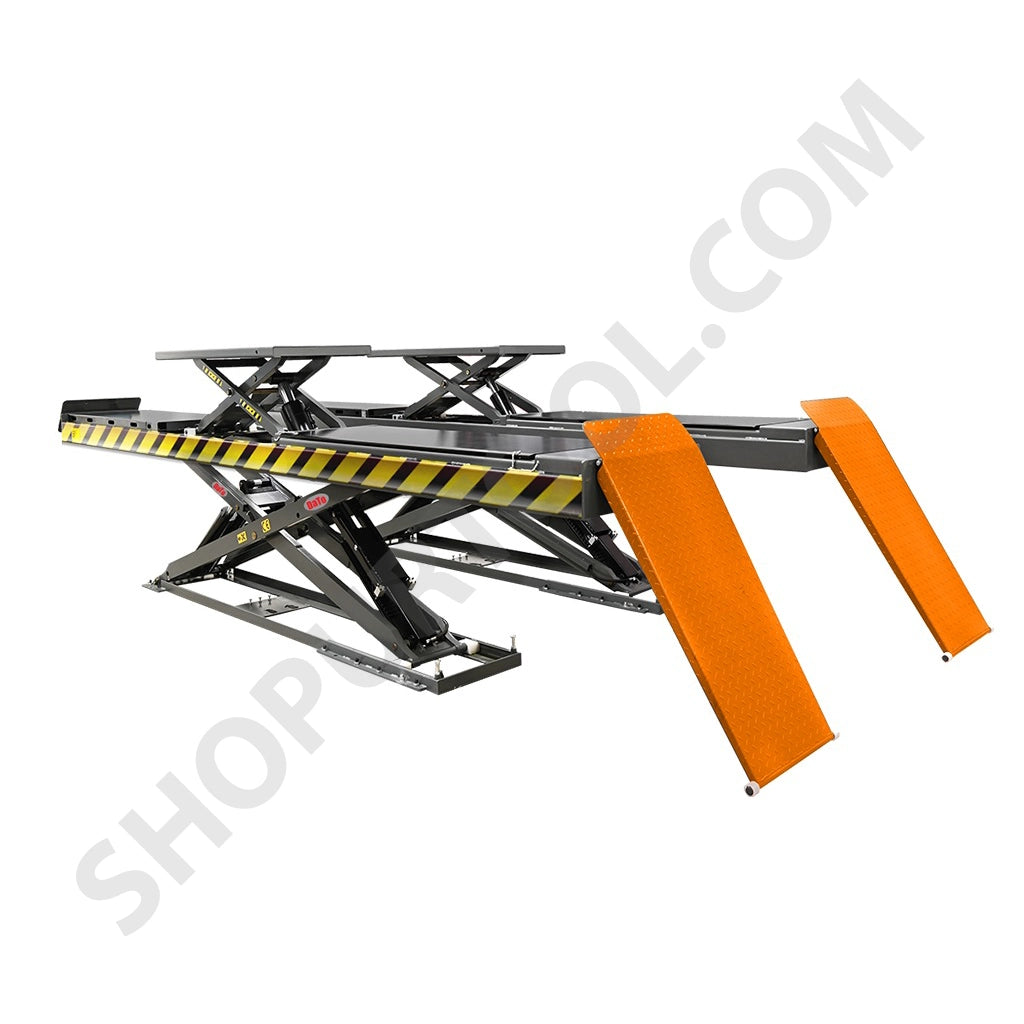 DaTo Large Bed Scissor Lift- Heavy-Duty Vehicle Lifting