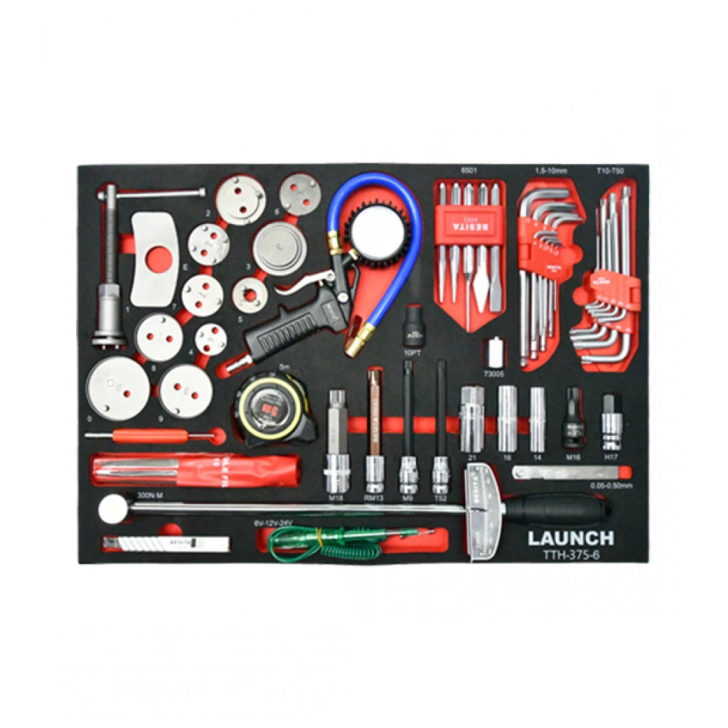 Launch 375pcs Mechanic Tools Cart Kit - TTH375