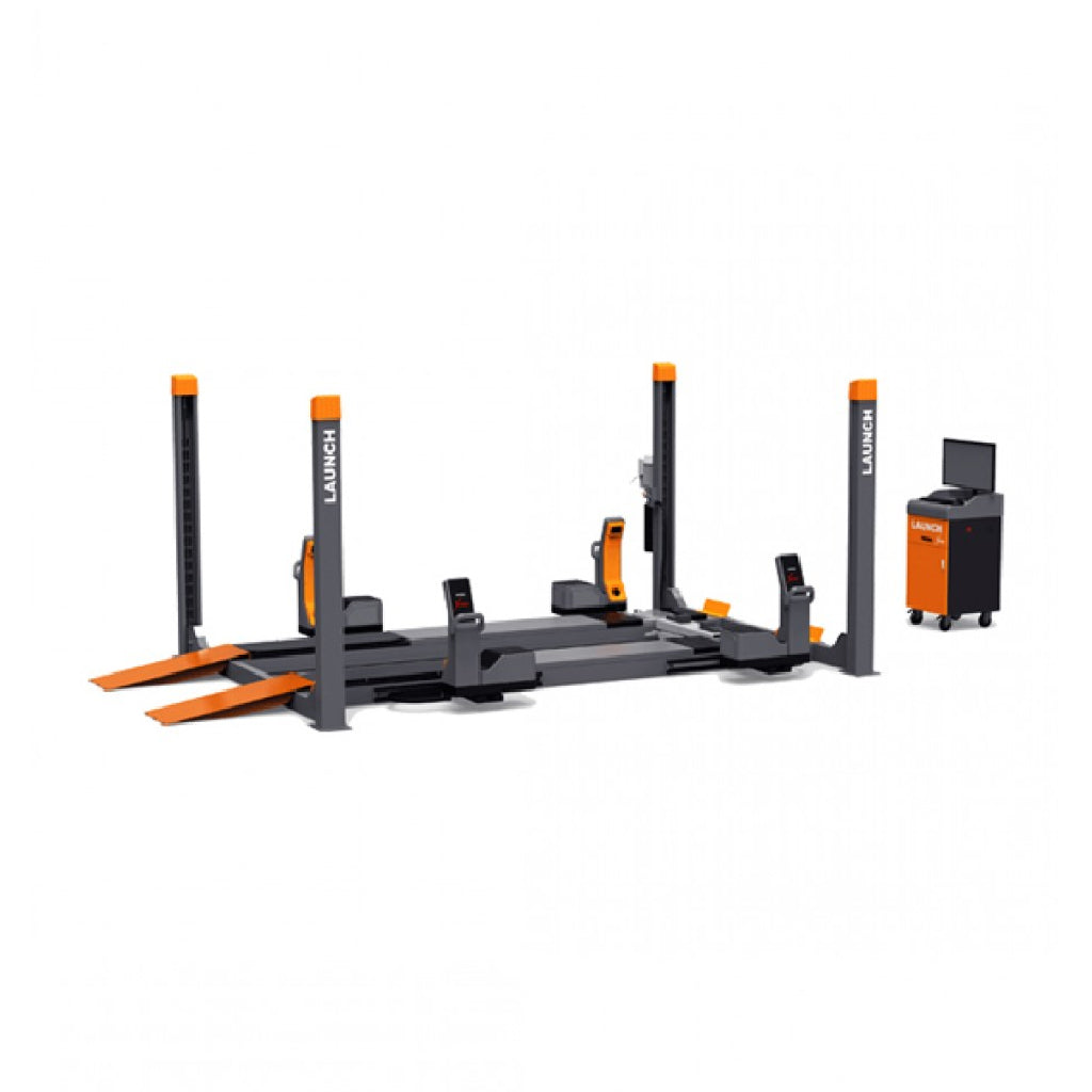 Launch X931 Touchless Wheel Alignment with Four Post