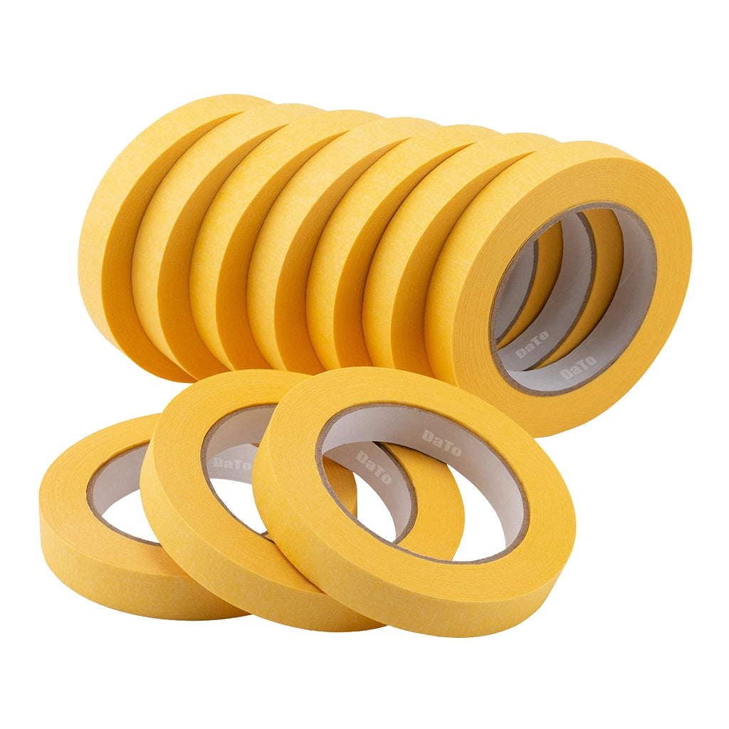 MASKING TAPE AUTOMOTIVE GRADE YELLOW 80°C 24MM*50M