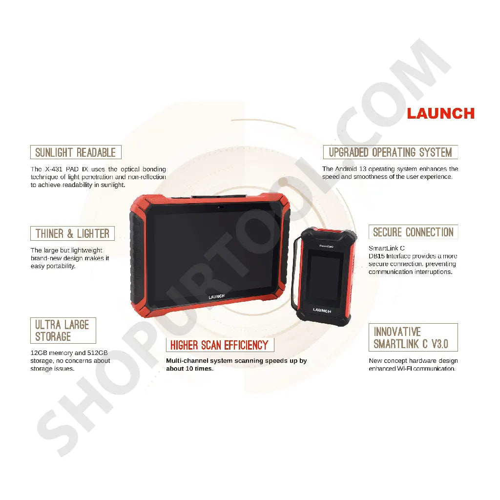 Launch X431 PAD IX