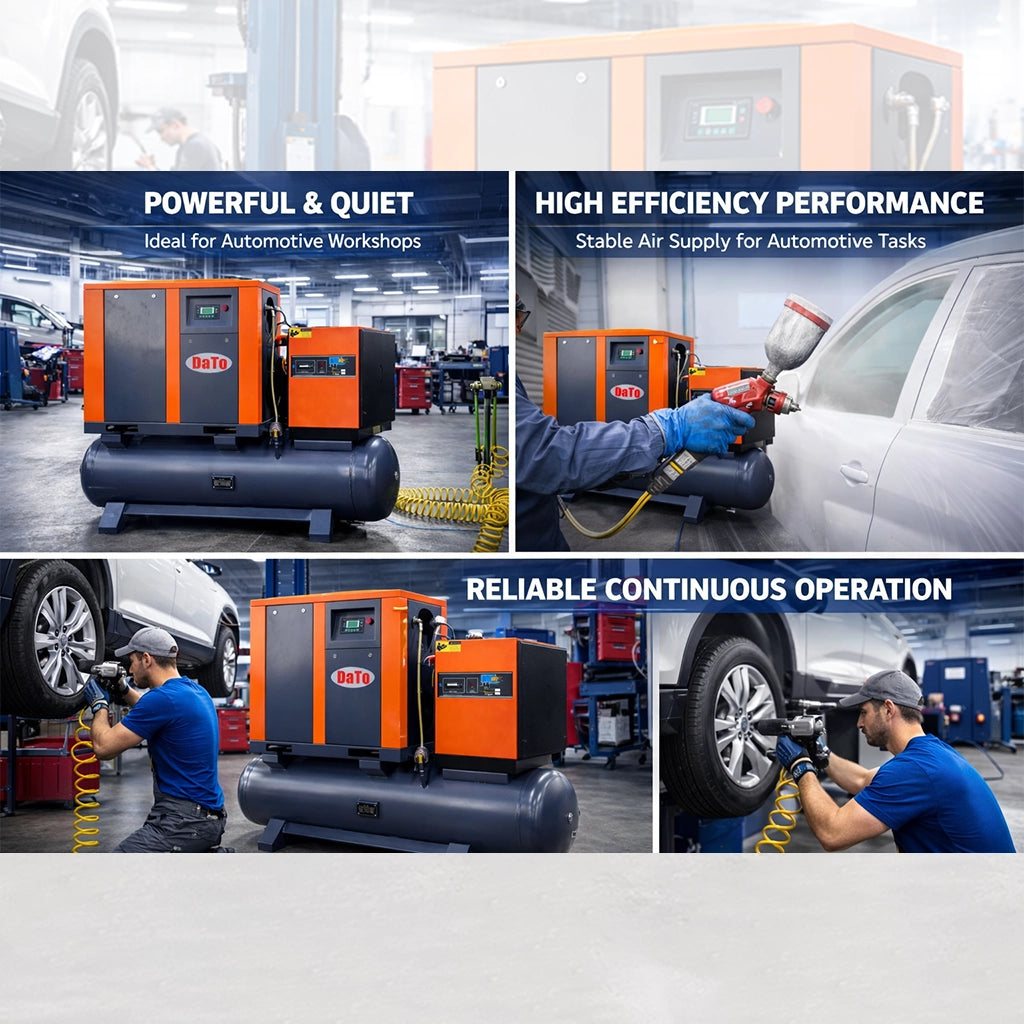 DaTo CSST10I15 Screw Air Compressor