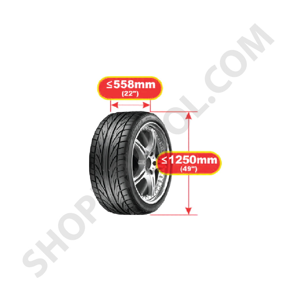DaTo TCL3035RGL Tyre Changer – Fully Automatic, 10-30" Clamping, 360° Hydraulic Hook