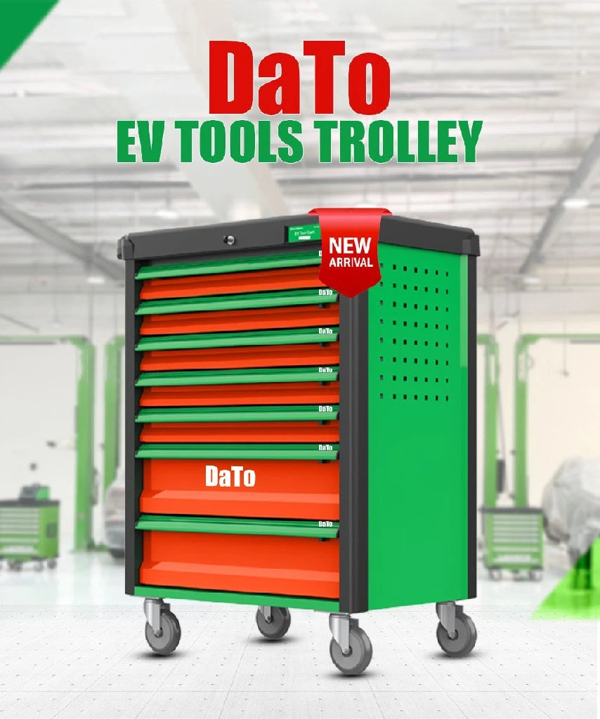DaTo EV Tools Trolley – Complete EV Service Kit for All Car Types