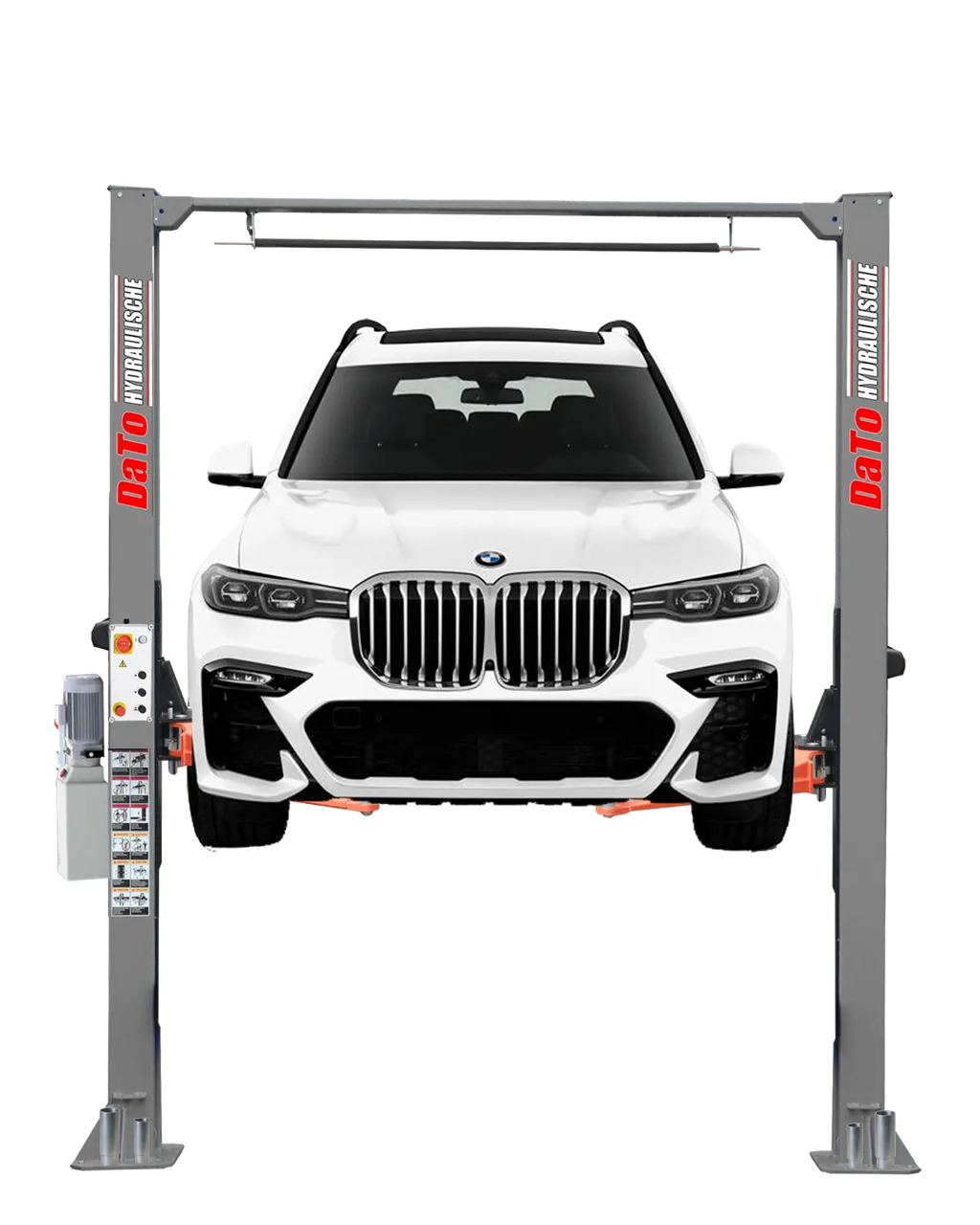 DaTo Two Post Clear Floor Lift with Automatic Locking- 4.5/ 5 Ton Capacity- 220/ 380V